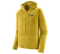 Patagonia - R1 P/O Hoody - Fleece jumper size XL, yellow