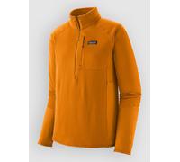 Patagonia - R1 P/O - Fleece jumper size S, orange