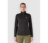 Patagonia - Women's R1 P/O - Fleece jumper size S, black