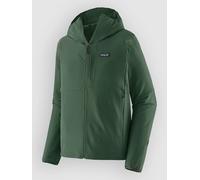 Patagonia - R1 Techface Hoody - Softshell jacket size M, green/olive