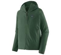 Patagonia - R1 Techface Hoody - Softshell jacket size L, green/olive