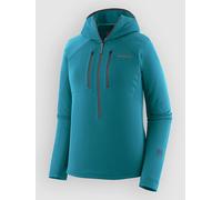 Patagonia - Ultralight, breathable zip-up fleece - Women - W's R1 Ultralight Hoody - W's R1 Ultralight Hoody Glacial Blue for Women in Recycled Polyester - Size S Blue S