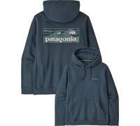 Patagonia - Recycled poly-cotton hoodie - M's Boardshort Logo Uprisal Hoody Summit Blue for Men - Size L Blue L