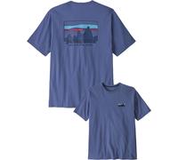 Patagonia - Recycled T-shirt - M's '73 Skyline Organic T-Shirt Current Blue for Men - Size M Blue M