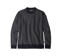 Patagonia Men's Recycled Wool Crew Knit Classic Navy