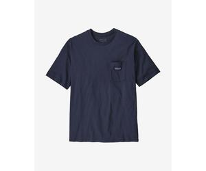 Patagonia Regenerative Organic Certified Cotton Short Sleeve T-shirt Dark Blue - M