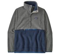 Patagonia - Retro Pile 1/2 Snap Pullover - Fleece jumper size M, grey/blue