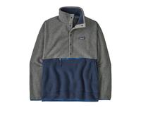 Patagonia - Retro Pile 1/2 Snap Pullover - Fleece jumper size S, grey/blue