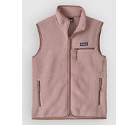 Patagonia - Women's Retro Pile Vest - Fleece vest size L, pink/brown