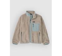 Patagonia - Windbreaker fleece jacket - K's Retro-X Jkt Natural w/Virtually Blue - Kid Size XS Blue XS