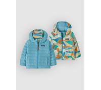 Patagonia Reversible Down Kids Jacket rutabaga white T02