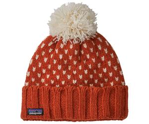 Patagonia - Snowbelle Beanie Offset Dot Bursnished Red - Beanies
