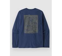 Patagonia Strataspire Responsibili Long Sleeve T-Shirt clement blue XS