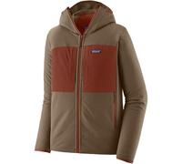 Patagonia - Stretch and durability Jacket - M's R2 TechFace Hoody Marlow Brown for Men - Size 61,5 Brown 61.5
