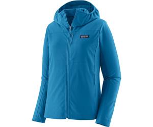 Patagonia - Stretch hiking jackets - W's R1 CrossStrata Hoody Aquatic Blue for Women in Softshell - Size M Blue M