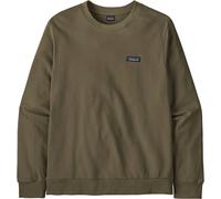 Patagonia - Sweat décontracté en coton biologique - M's Daily Crew Basin Green for Men in Cotton - Size M - Khaki Khaki M