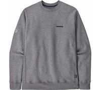 Patagonia - Sweatshirt made from recycled materials - Fitz Roy Icon Uprisal Crew Sweatshirt Gravel Heather for Men - Size XL - Grey Grey