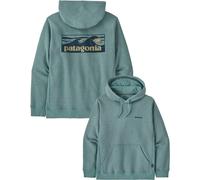 Patagonia - Sweatshirt with hood - M's Boardshort Logo Uprisal Hoody Blue Sage for Men in Recycled Polyester - Size S Blue S