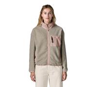 Patagonia Synchilla Fleece Women's Jacket | UK L in Oatmeal Heather/Pink Frost