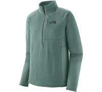 Patagonia - R1 P/O - Fleece jumper size S, turquoise/olive
