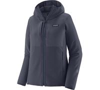 Patagonia - Technical hiking Jacket with Hood - W's R2 CrossStrata Hoody Smolder Blue for Women - Size M - Navy Navy M