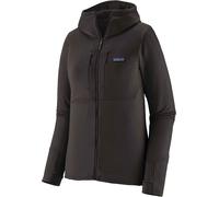 Patagonia - Technical hooded fleece - W's R1 Thermal Full-Zip Hoody Black for Women - Size S Black