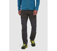 Patagonia Terravia Alpine Pants - Softshell trousers - Men's Black US 40 - Short