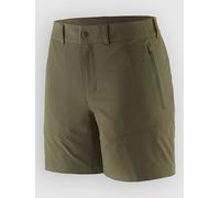 Patagonia - Women's Terravia Trail Shorts 6'' - Shorts size 8, olive
