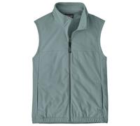 Patagonia - Textured Fleece Vest - Fleece vest size XL, turquoise