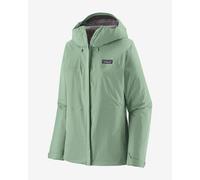 Patagonia Torrentshell 3L Rain Hooded Jacket Light Green Women - L