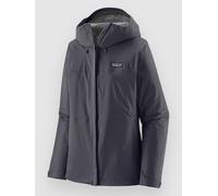 Patagonia - Waterproof and windbreaker hiking jackets - W's Torrentshell 3L Rain Jkt Smolder Blue for Women in Nylon - Size S Blue S
