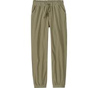 Patagonia - Trail running joggers with UPF 40+ sun protection - K's Terrebonne Joggers River Rock Green in Softshell - Kid Size L Green L