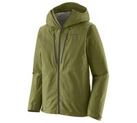 Patagonia - Waterproof mountaineering jackets - M's Triolet Jkt Caper Green for Men in Recycled Polyester - Size M Green M