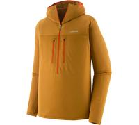 Patagonia - Ultra-lightweight, breathable zip-up fleece - M's R1 Ultralight Hoody Bobcat Brown for Men in Recycled Polyester - Size S Brown S