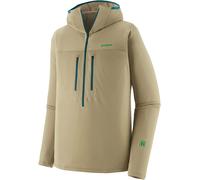 Patagonia - Ultralight, breathable zip-up fleece - M's R1 Ultralight Hoody Weathered Stone for Men in Recycled Polyester - Size L - Grey Grey L