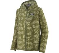 Patagonia - Ultralight hiking jackets - M's Houdini Jkt Sand Waves Caper Green for Men in Nylon - Size M - Khaki Khaki M