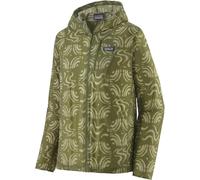 Patagonia - Ultralight hiking jackets - M's Houdini Jkt Sand Waves Caper Green for Men in Nylon - Size S - Khaki Khaki S