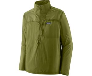 Patagonia - Ultralight hiking jackets - M's Houdini Stash 1/2 Zip P/O Caper Green for Men in Nylon - Size M Green M