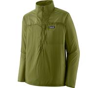 Patagonia - Ultralight hiking jackets - M's Houdini Stash 1/2 Zip P/O Caper Green for Men in Nylon - Size S Green S