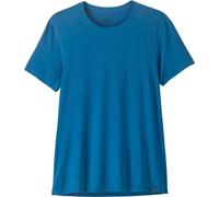 Patagonia - Ultralight quick-drying hiking T-shirt - W's Cap Cool Ultra Shirt Aquatic Blue Light Aquatic Blue X-Dye for Women in Recycled Polyester - Size S Blue S