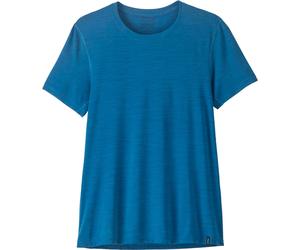 Patagonia - Ultralight quick-drying hiking T-shirt - W's Cap Cool Ultra Shirt Aquatic Blue Light Aquatic Blue X-Dye for Women in Recycled Polyester - Size XS Blue XS