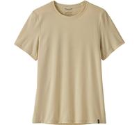 Patagonia - Ultralight, quick-drying hiking T-shirt - W's Cap Cool Ultra Shirt Pumice Dyno White X-Dye for Women in Recycled Polyester - Size S - Beige Beige S