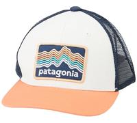 Patagonia K's Trucker Hat (Ridge Rise Stripe: Coho Coral) child