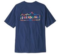 Patagonia - Unity Fitz Responsibili-Tee - T-shirt size S, blue