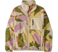 Patagonia - Warm and comfortable fleece with stand-up collar - W's Synch Jkt Sunshine Natural for Women in Recycled Polyester - Size XS - Green Green XS