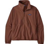 Patagonia - Warm and comfortable half-zip fleece - W's Micro D 1/2 Zip Fleece P/O Berm Brown for Women in Recycled Polyester - Size S Brown S