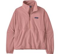 Patagonia - Warm and comfortable half-zip fleece - W's Micro D 1/2 Zip Fleece P/O Fuzzy Mauve for Women in Recycled Polyester - Size S - Purple Purple S