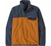 Patagonia - Warm and lightweight fleece - M's LW Synch Snap-T P/O Deer Brown for Men in Recycled Polyester - Size M Brown M