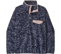 Patagonia - Warm and lightweight fleece - W's LW Synch Snap-T P/O Saxifrage Sunken Blue for Women in Recycled Polyester - Size S Blue S