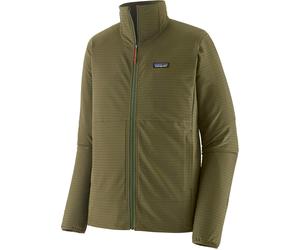 Patagonia - Warm and stretchy fleece - M's R1 TechFace Jkt Basin Green for Men - Size L Green L